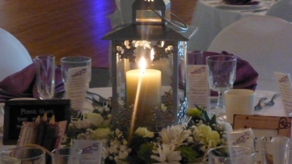 lantern with candle