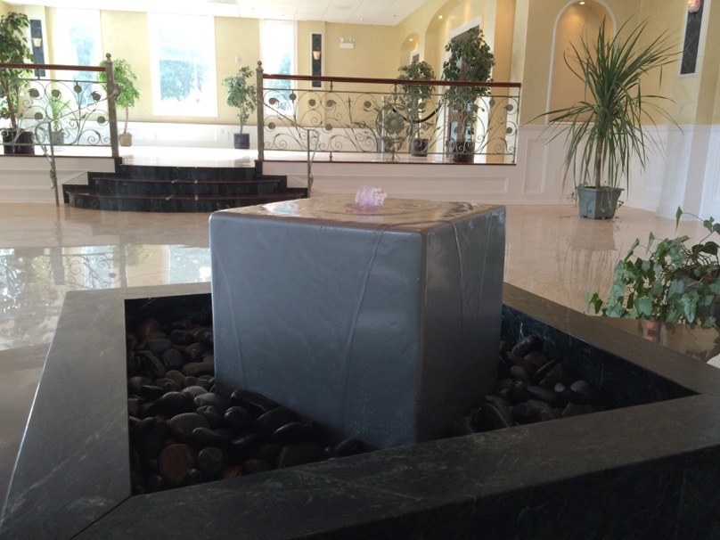 lobby fountain